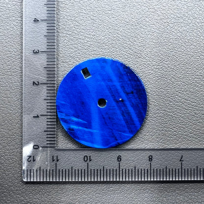 28.5mm Watch Dial Gradient Blue Enamel+Copper for NH34 NH35 Movement