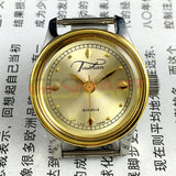 26mm Liaocheng TAISHAN Manual Mechanical Lady Watch 19 Jews Golden Nail