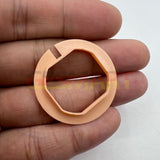 Watch Case Cushion Mount Spacer Ring Fixing Ring for HTR VX42/VX43 Movement