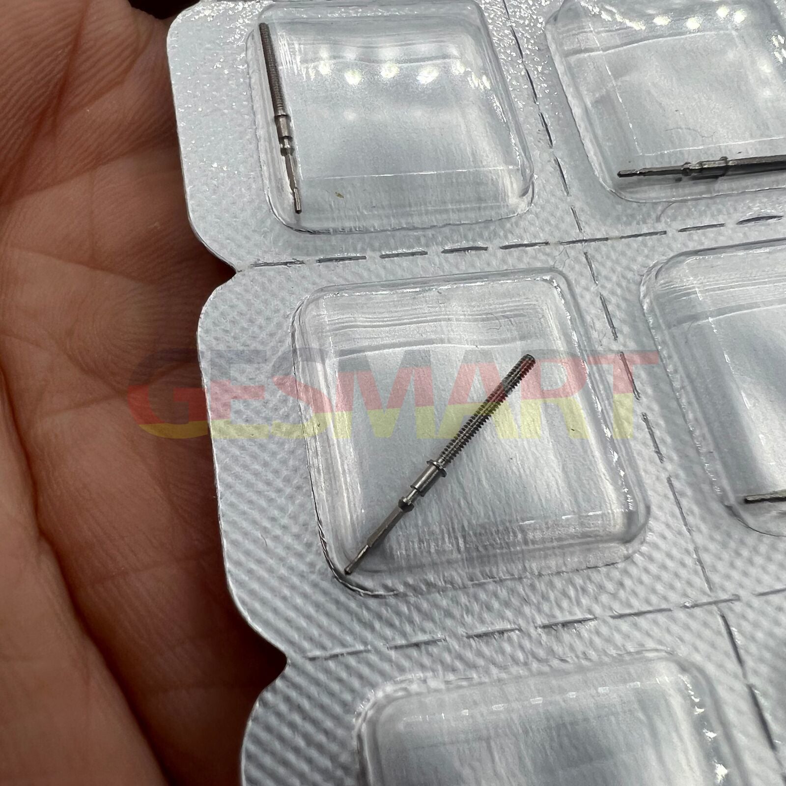 Replacement watch winding stem for ETA G10.211 movement, durable fit for precise watch repair.