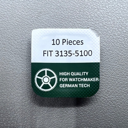 10 PIECES/Pack Replacement Screws For Case for RLX 3135 Automatic Movement