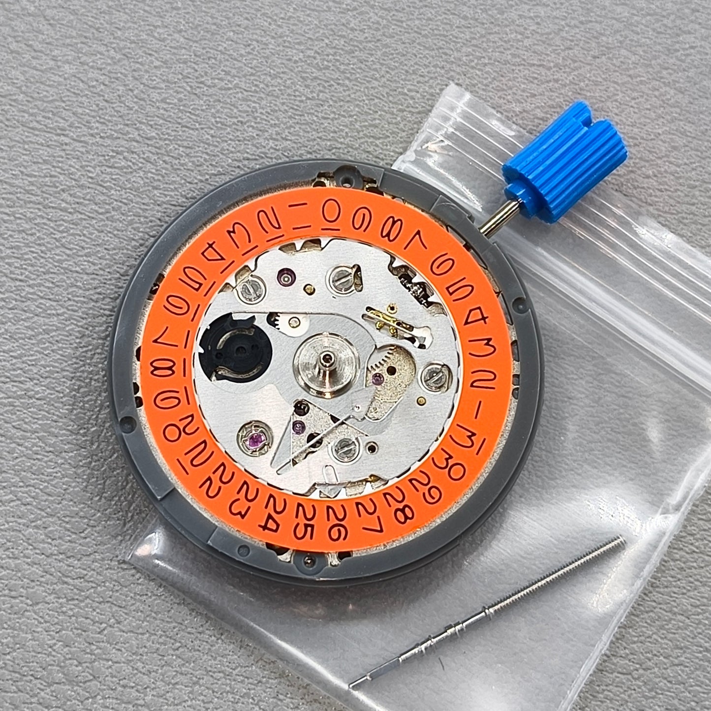Seiko NH35 Orange Disk Automatic Mechanical Movement High Accuracy
