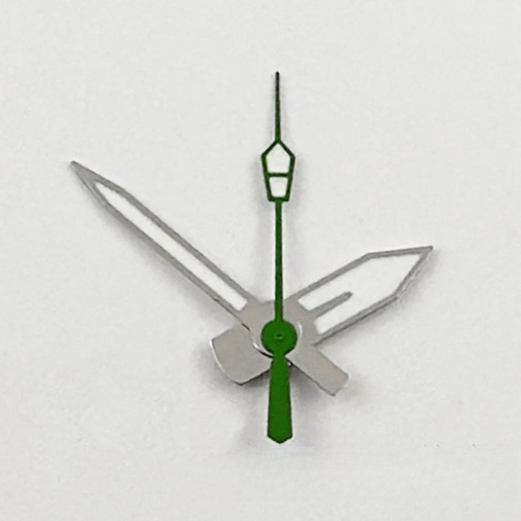 C3 Green Luminous Watch Hands Pointers for NH35 NH36 NH38 NH39 NH70 NH72