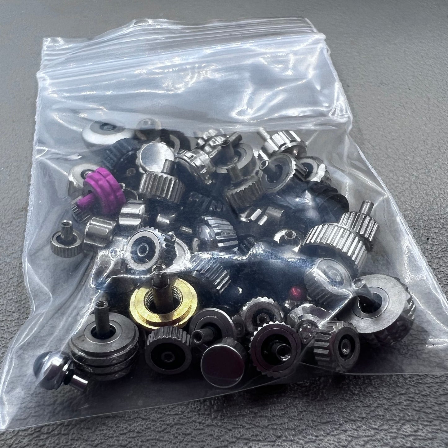 Assortment Mixed Watch Push Watch Buttons (Approx 50 PIECES/Pack )