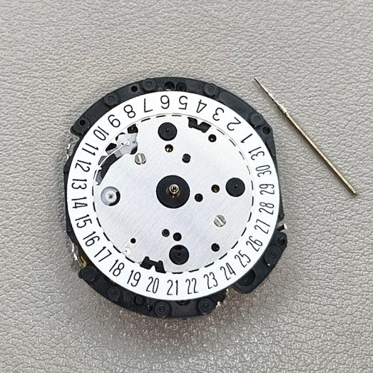 Japan Hattori Epson TMI VD53 VD53C Watch Quartz Movement Date@6
