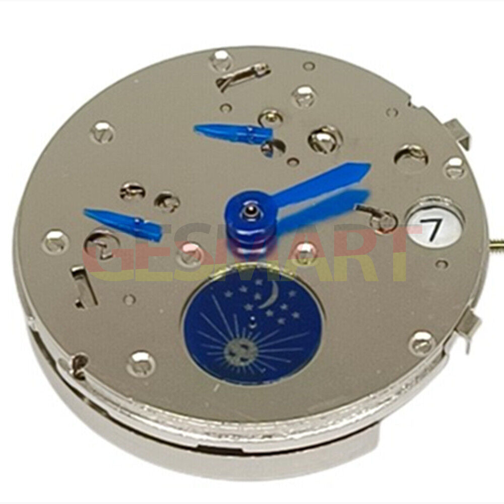 ST10 automatic watch movement with date at 3, small seconds at 6/9/12, precision engineering by Chinese brand.