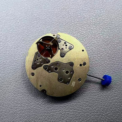 Swiss Ronda 5050C quartz watch movement with precise chronograph functions for accurate timekeeping.