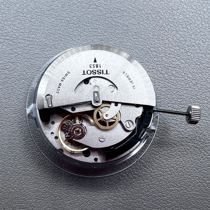 Swiss Genuine Black Dial ETA C01.211 Chronograph Mechanical Movement 1853