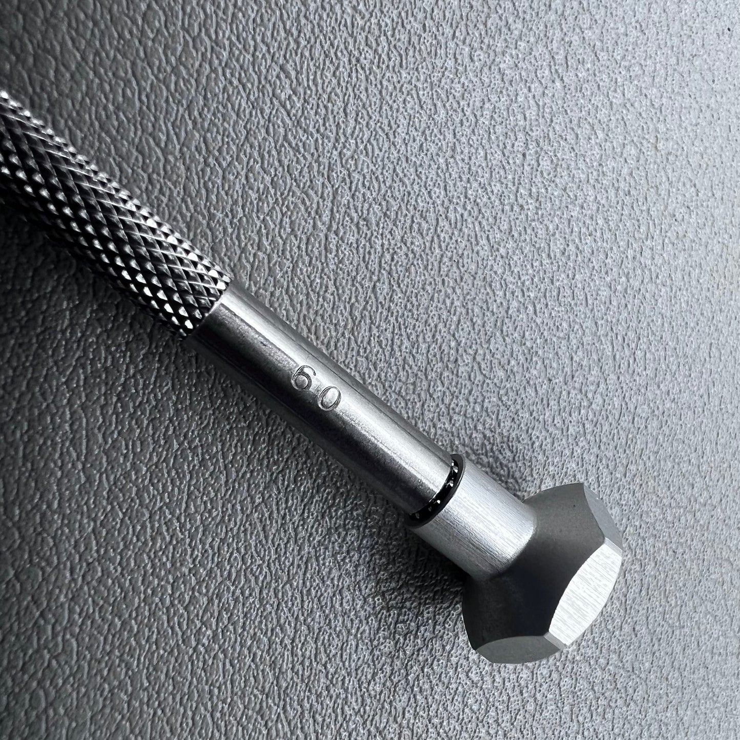 Horotec MSA01.201-060 aluminum screwdriver with ball bearings for precise watch accessory repairs.