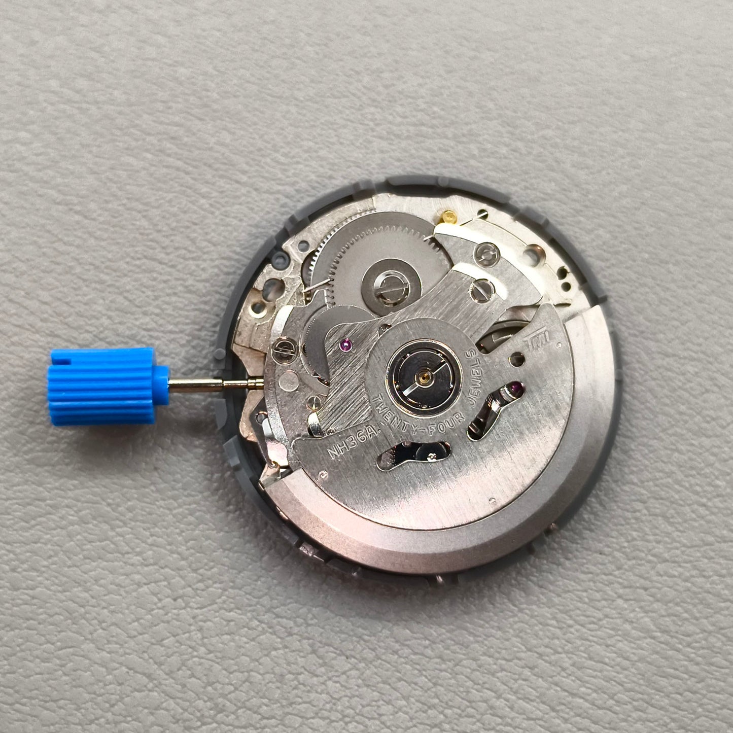 Japan Seiko NH36 Automatic Mechanical Movement Arabic Date Dial Crown@3.8