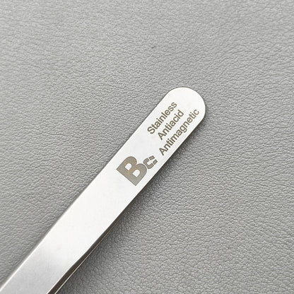 Swiss Bergeon 7026-VF-3C Anti-Magnetic Stainless Tweezers