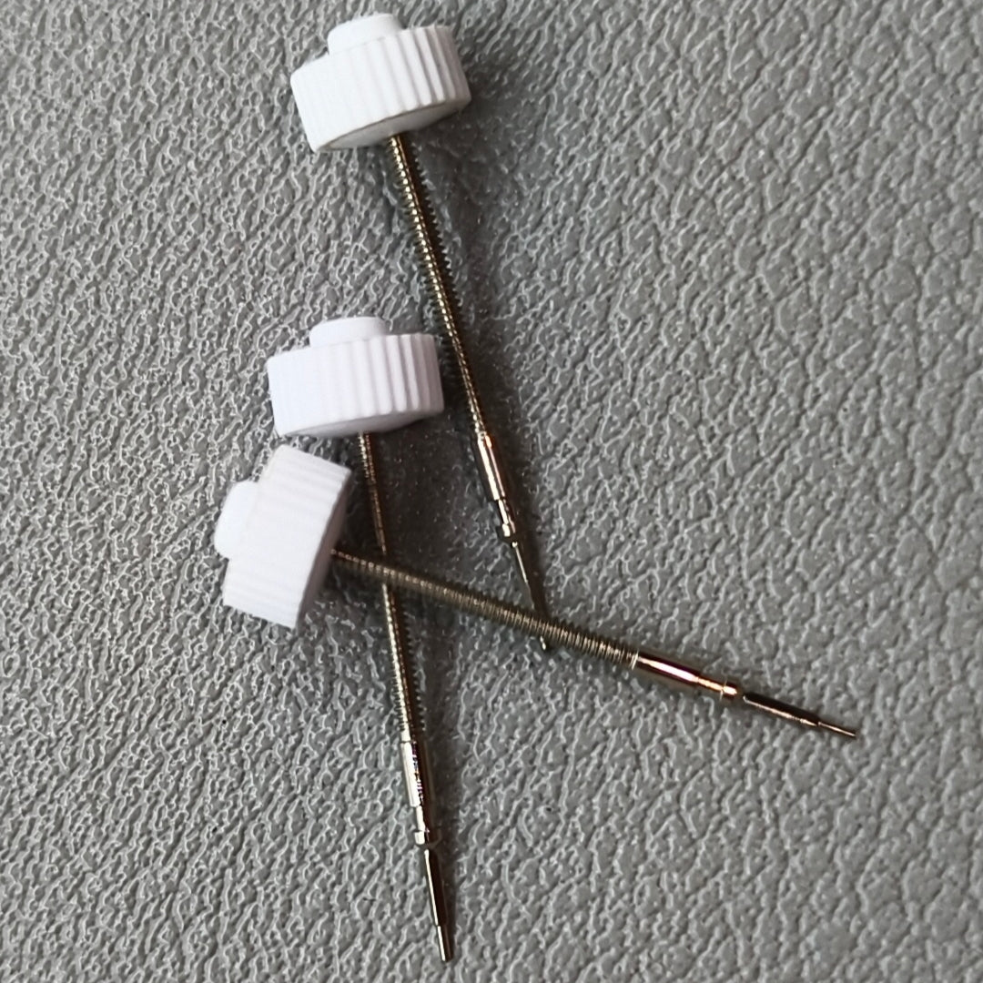 3 PIECES Replacement Watch Winding Stems Generic for ISA 220 222 230 Movement
