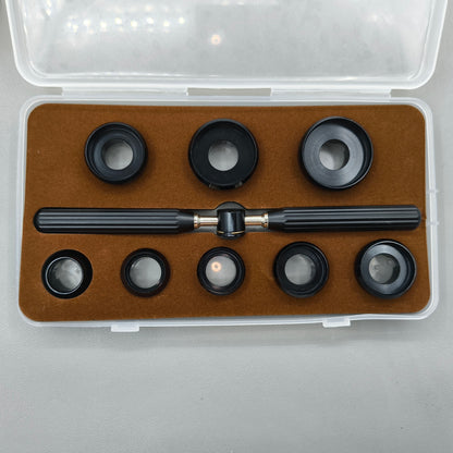 Titanium Alloy Watch Back Cover Wrench Case Opener Kit For RLX/Tudor