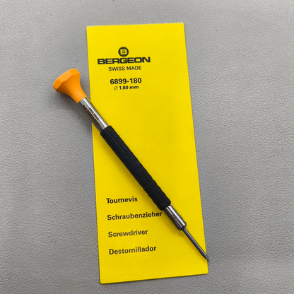 Bergeon 6899-180 Ergonomic Screwdriver 1.80mm Screws