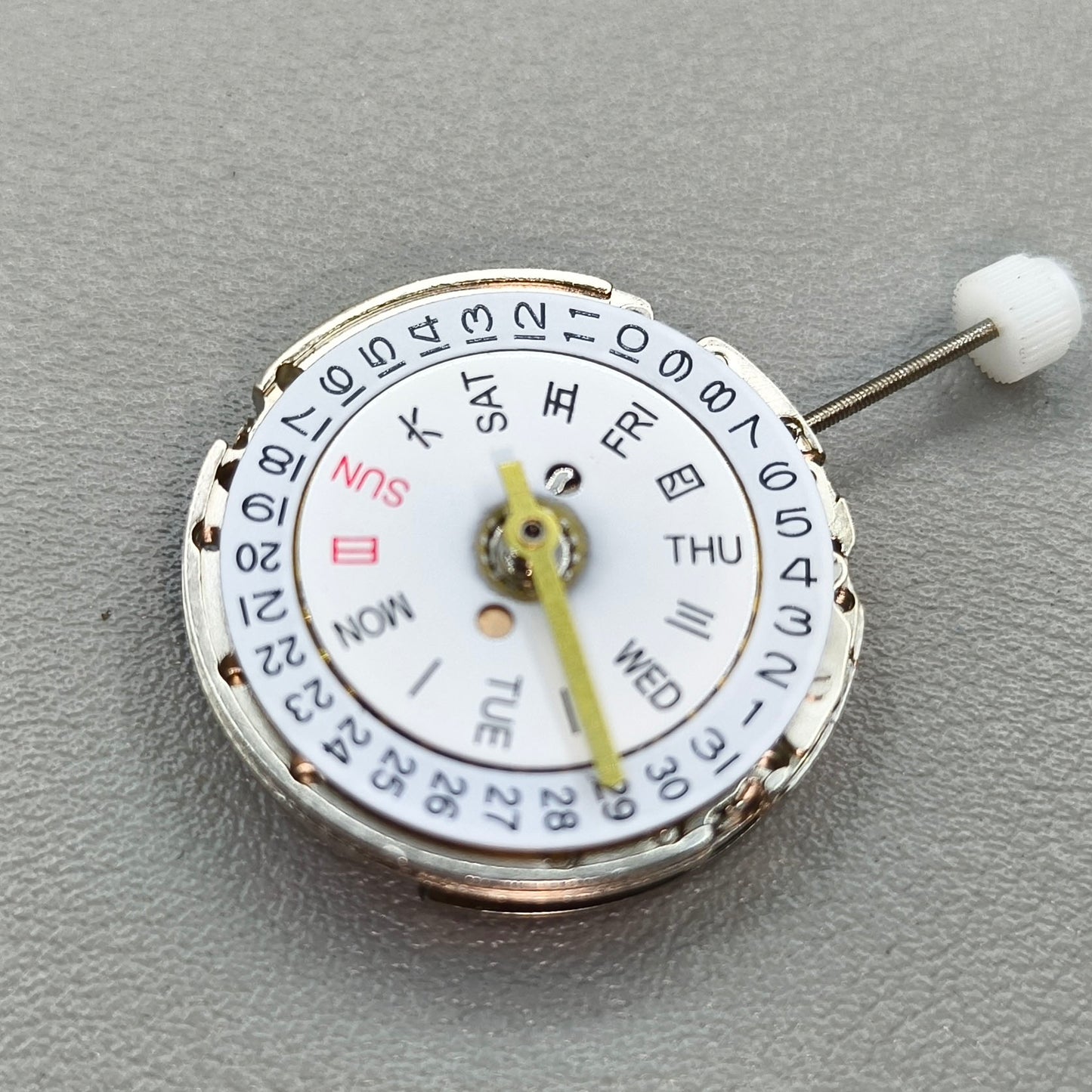 China 2813 Double Calendar Automatic Mechanical Movement 8205 8200 Replacement