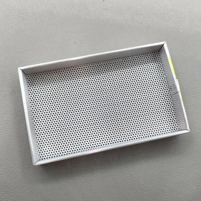 0.8mm Hole Aluminum Cleaning Tray Organizer Dryer Plate