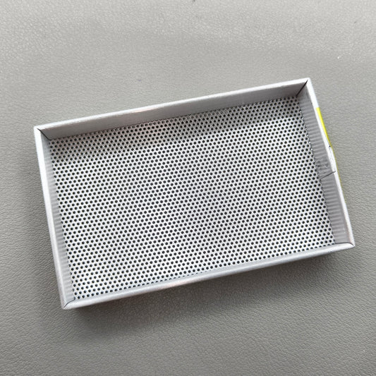 0.8mm Hole Aluminum Cleaning Tray Organizer Dryer Plate