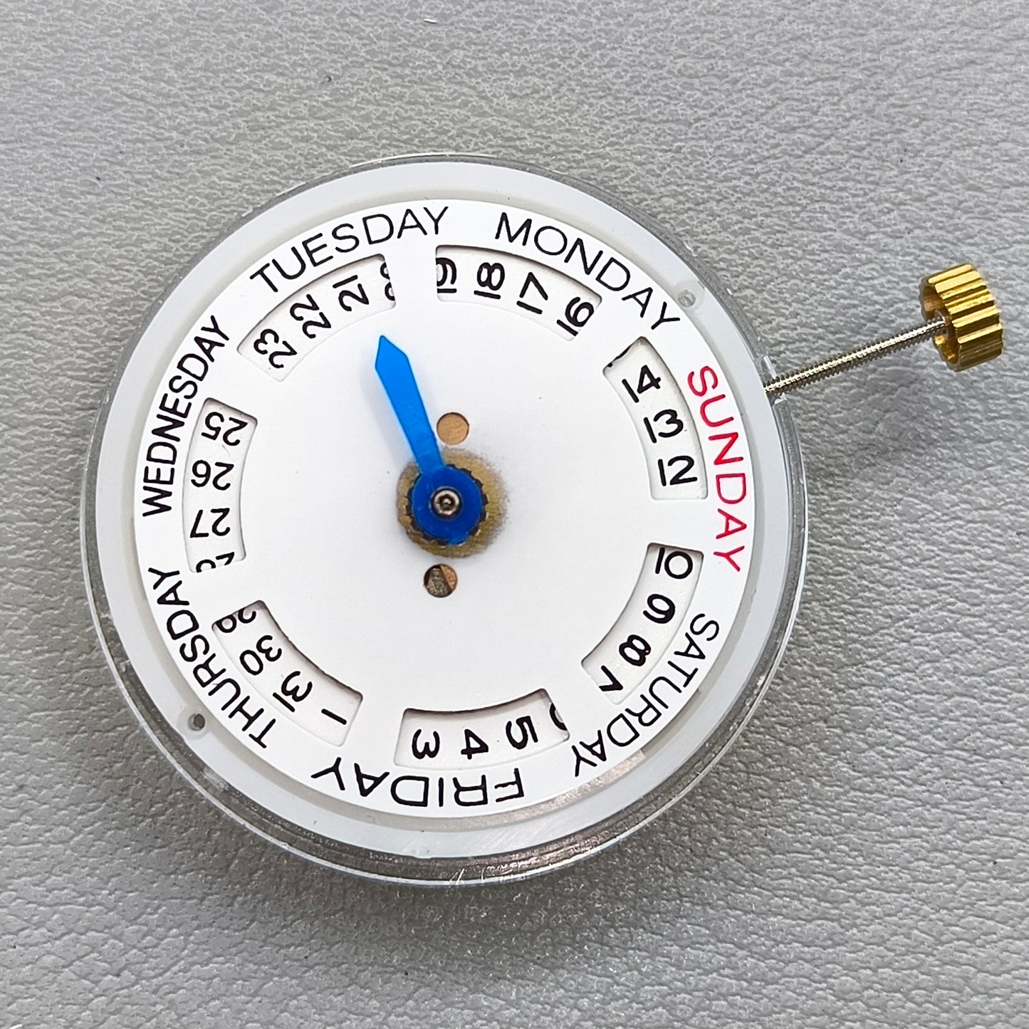 Replacement 2813 8205 Automatic Mechanical Movement Up&down Calendar Date@3