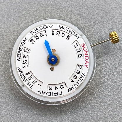 Replacement 2813 8205 Automatic Mechanical Movement Up&down Calendar Date@3