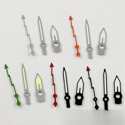 Lightning Second Hand C3 Green Luminous Watch Hands for NH35 NH36 NH38 NH39 NH70