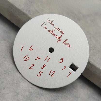 28.5mm Watch Dial Fits NH35 NH36 4R35 4R36 7S SKX007 SKX009 SRPD Watch Case Dial