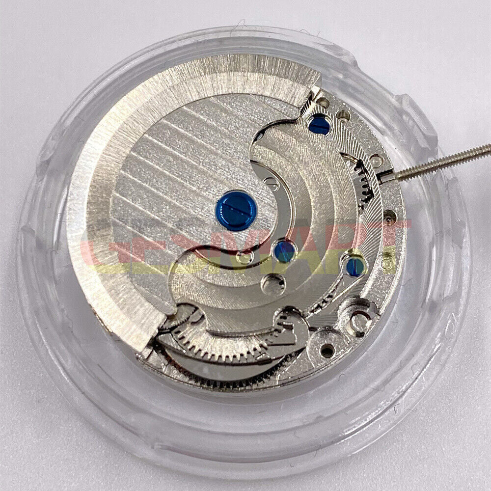 Bare Balance Wheel with Star Phase at 3 o'clock on Lady Automatic Mechanical Watch Movement by Bare Balance.