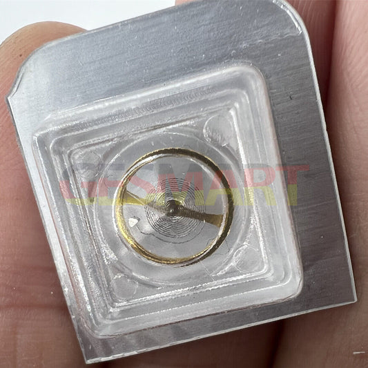 Original Japan Made Complete Balance Wheel Hairspring by Miyota for precise 9015 watch movement repair