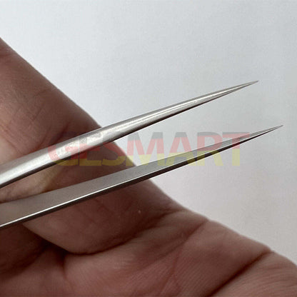 Bergeon 7026-SS antimagnetic tweezer with fine narrow points for precise watch repair and adjustments
