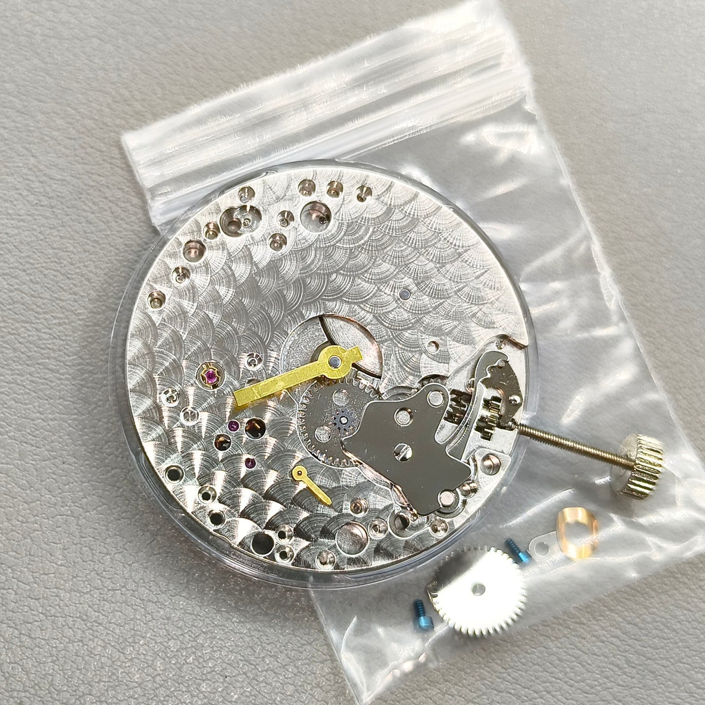 Seagull ST3621 Mechanical Movement Replacement ETA 6498 Movement Second@6