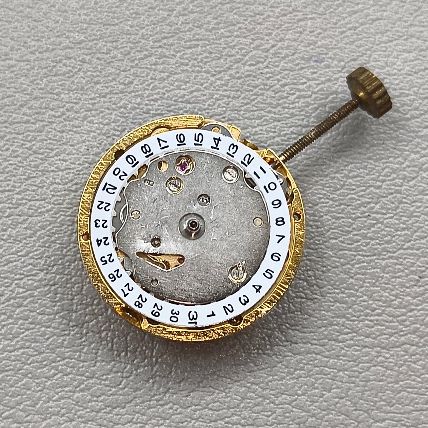 17.2mm Golden Automatic Mechanical Movement for Lady Watch Cufflink Button