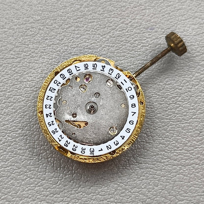 17.2mm Golden Automatic Mechanical Movement for Lady Watch Cufflink Button
