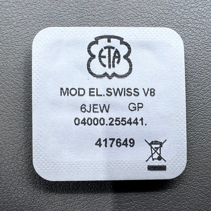 Swiss Circuit Board for ETA 255.441 quartz watch movement, precision replacement part by ETA.