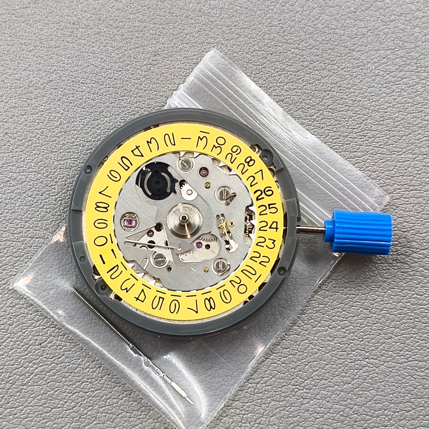 Japan Yellow Disk Seiko NH35 Automatic Mechanical Movement Date@3