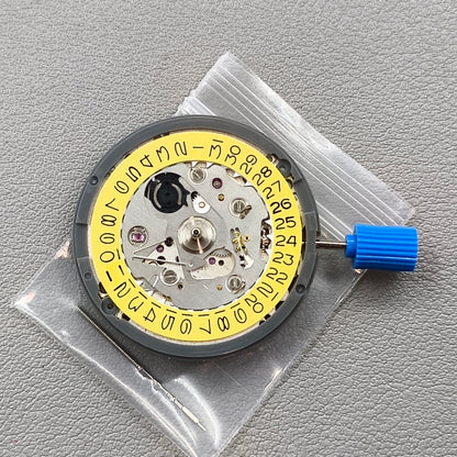 Japan Yellow Disk Seiko NH35 Automatic Mechanical Movement Date@3