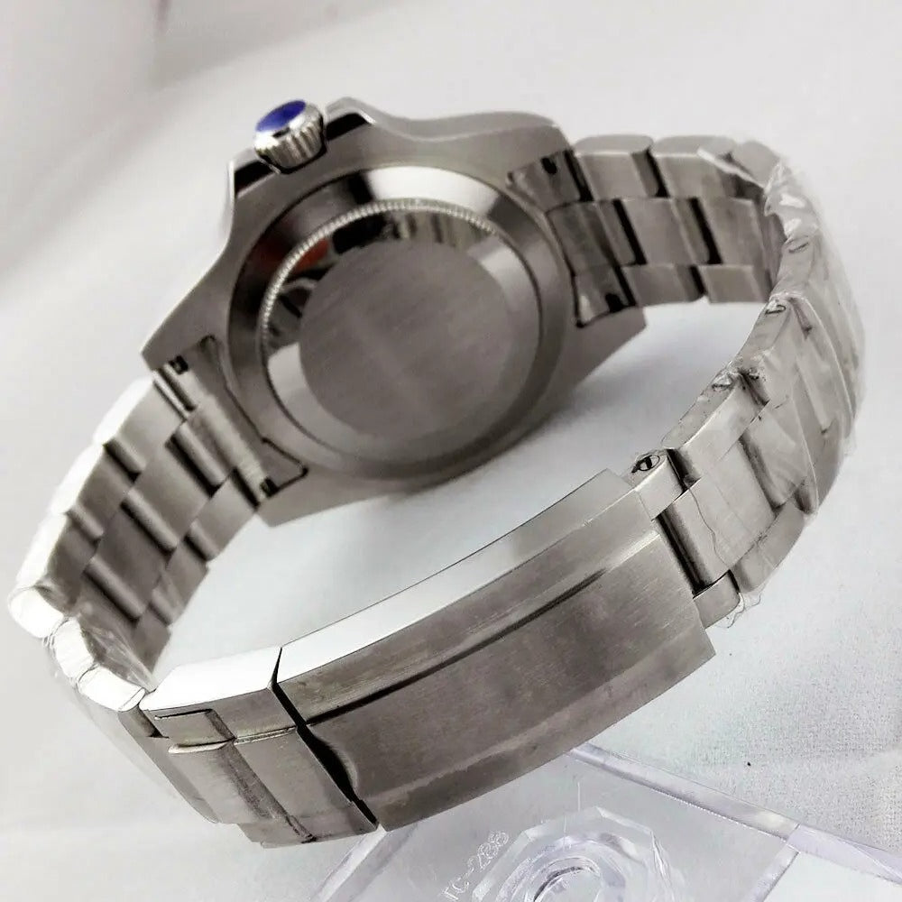 43mm Sapphire Glass Sub Watch Case Fit ETA 2824 2836 Miyota 8215 NH35 NH36
