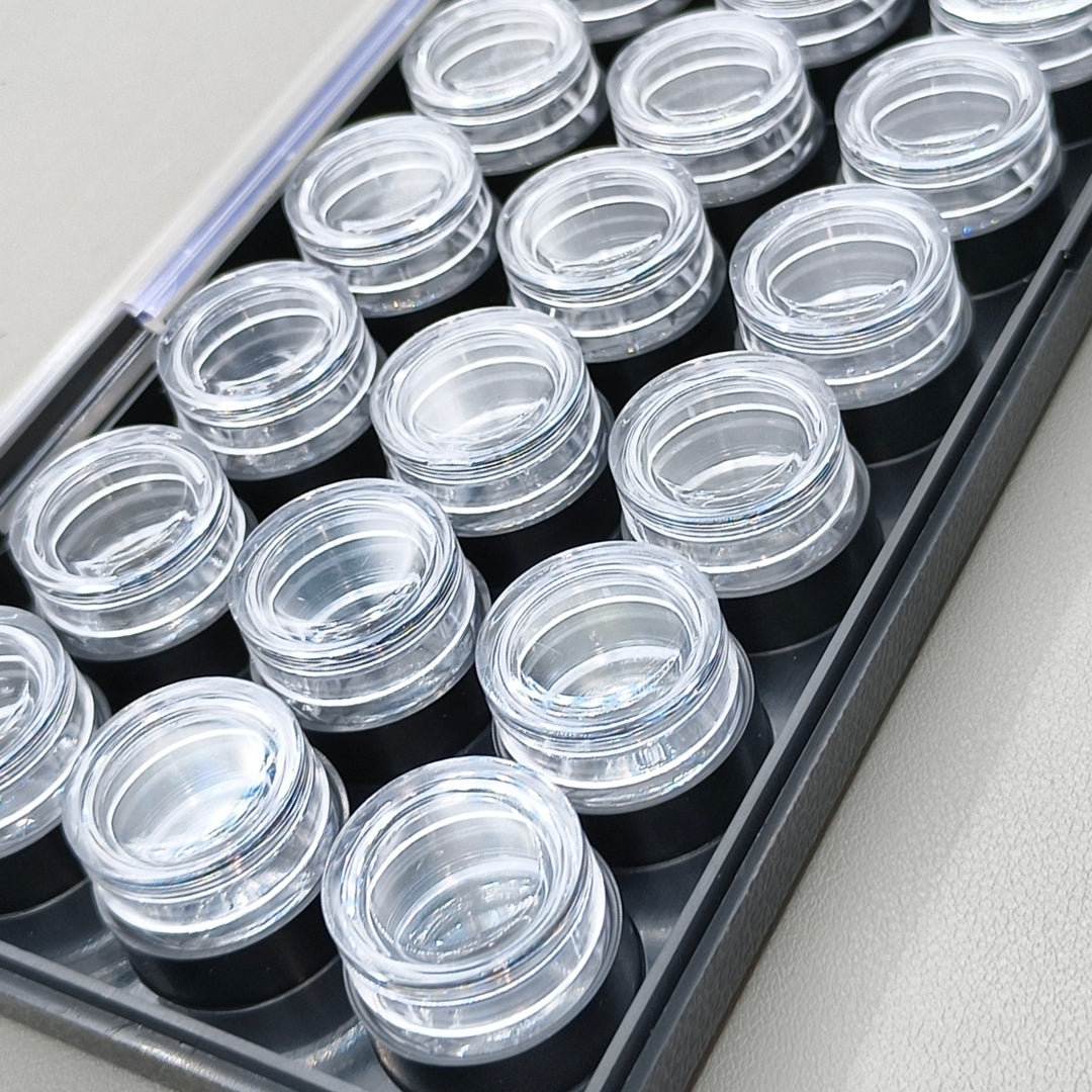 Swiss Bergeon 6088-D Storage Box Plastic With 21 Insert Boxes