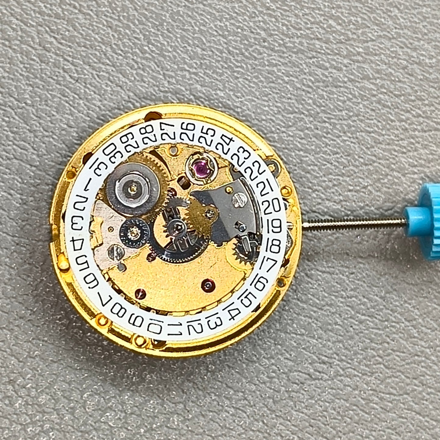 Golden Mechanical Movement Replacement ETA2671 Movement Date@3