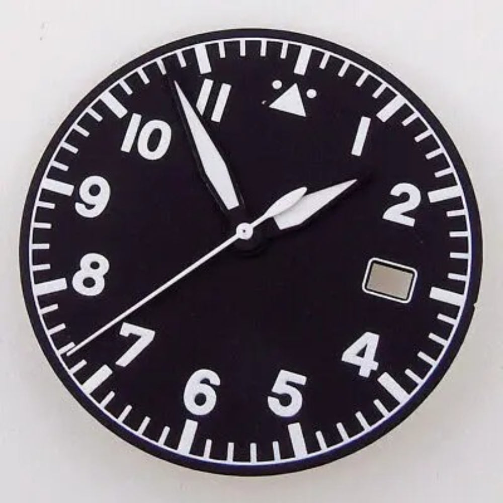 33.6mm Multicolor Watch Dial Fit For NH35AA NH36AA with Green Luminous Modified