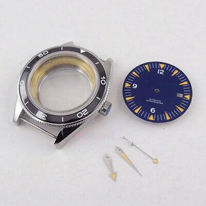 Modified 10ATM 41mm Sapphire Glass Watch Case Fit 8215 NH35 NH36 ETA 2824 2836