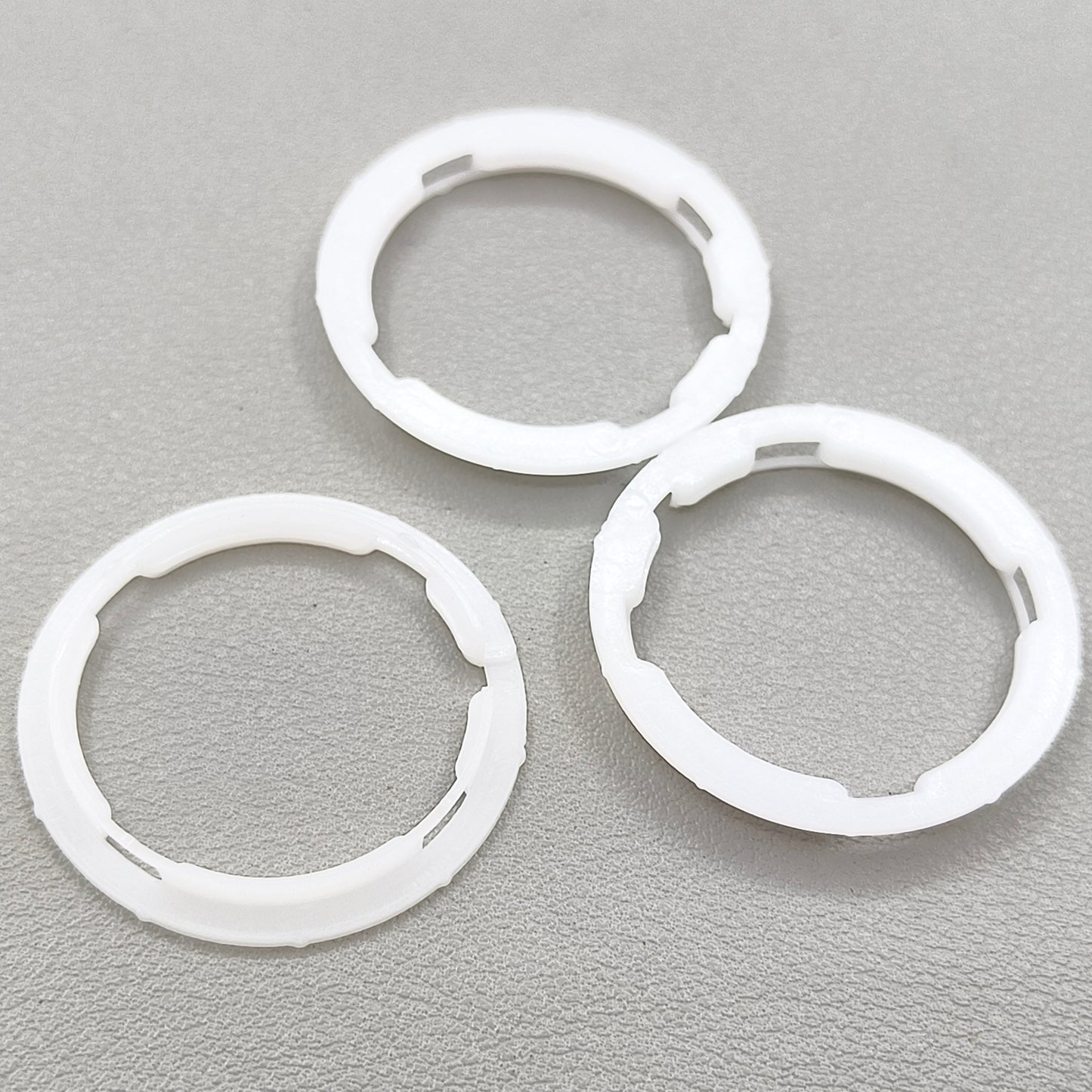 3 PIECES 3.9mm Spacer Ring Plastic Movement Cushion Mount for ETA 2824/2836