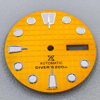 watch dial with S logo