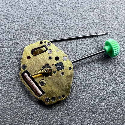 Japan Miyota 4T43 quartz watch movement with 2 hands and small second at 6 o'clock by Miyota.