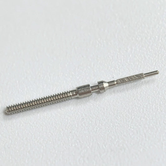 Set of 5 replacement watch winding stems for 4130 mechanical movements, compatible with various watch repairs.