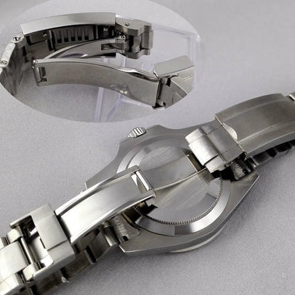 43mm Sapphire Glass Sub Watch Case Fit ETA 2824 2836 Miyota 8215 NH35 NH36