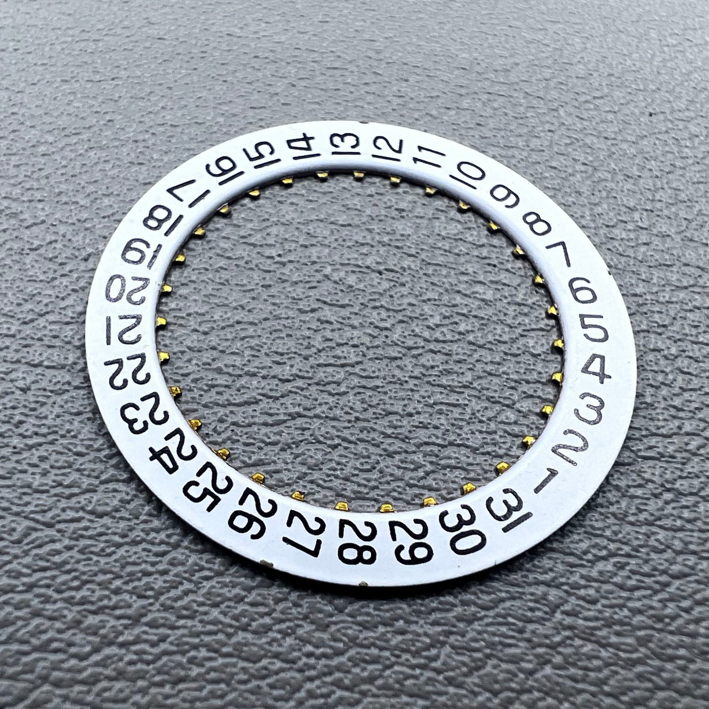 2 PIECES Date Disk Wheel Watch Day Dial Generic for ETA 2834 Movement