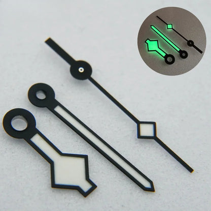 Adapt Tud or Watch Hands Snowflake Hands Fit 2824 Movement lume Watch Pointers
