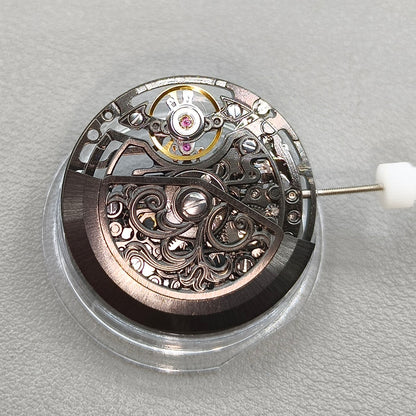 HZ7500A Black Hollow Round Automatic Mechanical Movement