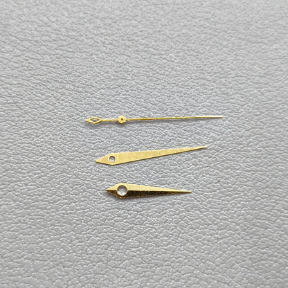 2 Sets Golden Watch Hands For NH35 NH36 Movement Lightening Second Hands