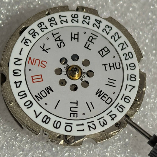New Japan Made Miyota 8205 Mechanical Movement Double Calendar Watch Part