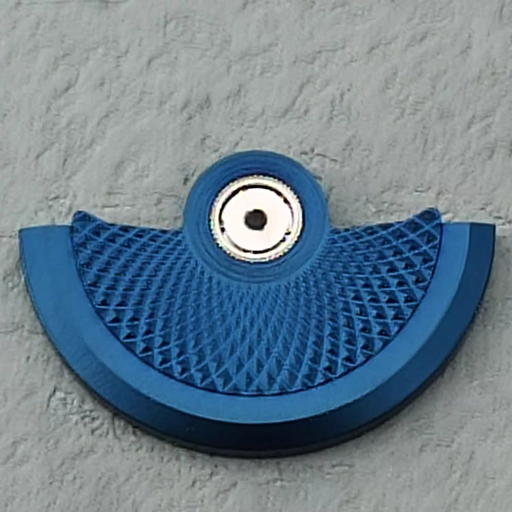 Blue snake pattern rotor oscillating weight for NH34 NH35 NH36 NH38 watch movements.